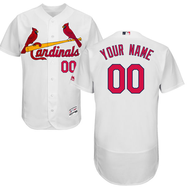 Men's St. Louis Cardinals Flex Base Custom Jersey MLBC0112